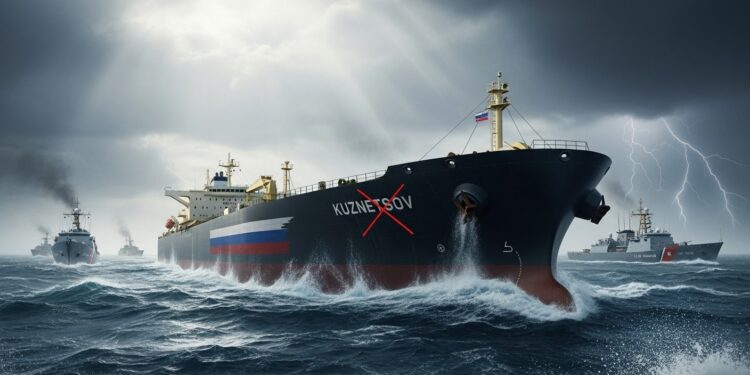 Deux marins russes libérés après la saisie américaine dun pétrolier accusé de contourner les sanctions Tensions diplomatiques entre Washington Moscou et Londres dans lAtlantique Nord   Viral Mag