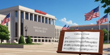 Philip Glass Annule sa Symphonie au Trump-Kennedy Center - Viral Mag Le compositeur Philip Glass retire sa Symphonie n°15 Lincoln du Kennedy Center rebaptisé sous Trump dénonçant un conflit de valeurs Une vague dannulations secoue linstitution Viral Mag