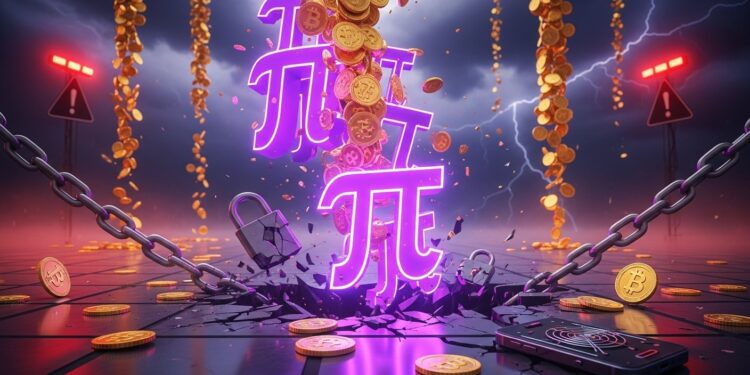 Pi Network : Plongeon avant 171 Millions de Tokens Débloqués - Viral Mag Le prix du Pi Network chute lourdement avant un nouvel unlock massif de 171 millions de tokens en février Analyse des causes tokenomics et perspectives techniques dans un marché crypto difficile Viral Mag