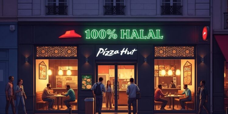 Découvrez lévolution de Pizza Hut vers une offre 100 halal en France avec des restaurants pilotes Une adaptation qui soulève questions sur diversification et marché de la restauration rapide   Viral Mag