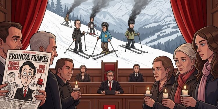 Un couple davocats suisses porte plainte contre Charlie Hebdo suite à une caricature publiée après lincendie tragique de Crans Montana Liberté dexpression ou atteinte à la dignité humaine  Les détails dune affaire sensible   Viral Mag