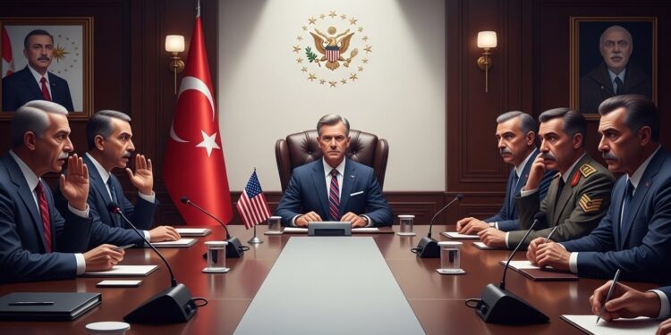 En Turquie une photo de lambassadeur US semblant présider une réunion au ministère de la Défense déclenche une vive polémique Accusations de colonialisme et critiques même au sein du pouvoir   Viral Mag
