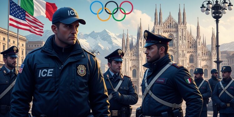 Polémique ICE aux JO 2026 : Tension Italie-USA - Viral Mag Une division de lICE américaine sera présente aux JO dhiver 2026 à Milan Cortina déclenchant une vive polémique en Italie Entre sécurité et souveraineté les réactions fusent Viral Mag