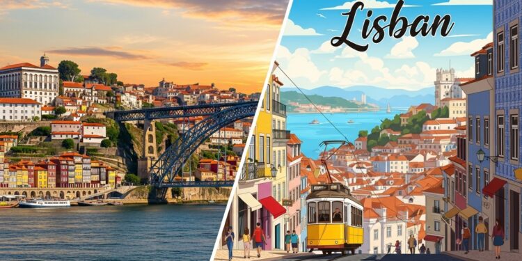Porto ou Lisbonne : Quelle Ville Choisir en 2026 ? - Viral Mag Découvrez le comparatif ultime Porto vs Lisbonne pour votre voyage ambiance monuments plages gastronomie et astuces pratiques Quelle ville portugaise vous correspond le mieux en 2026 Viral Mag