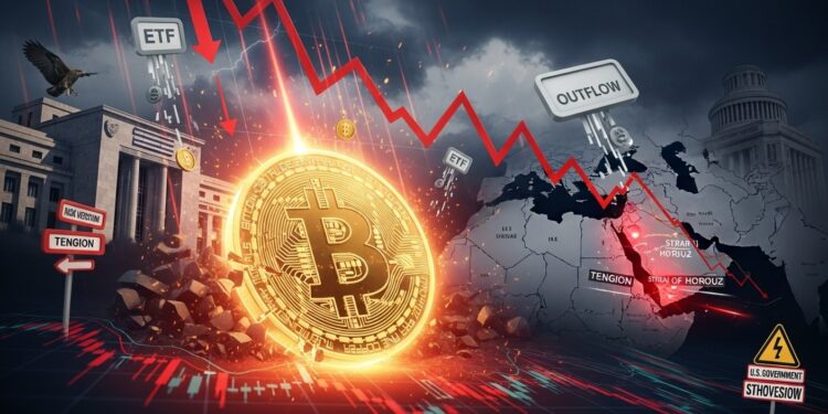 Pourquoi le Bitcoin Chute Brutalement le 31 Janvier 2026 - Viral Mag Le Bitcoin plonge sous 81 000 $ ce 31 janvier 2026 ETF en sortie massive nomination hawkish à la Fed tensions Iran USA et shutdown US Analyse complète des raisons et perspectives Viral Mag