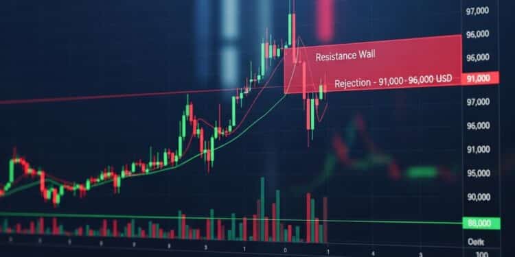 Le Bitcoin stagne malgré les tentatives de hausse Rejets répétés en résistance volume faible et 80 000 $ comme support clé  analyse technique détaillée de la phase de consolidation actuelle   Viral Mag
