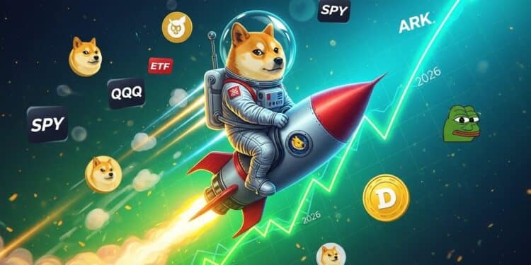 Pourquoi le Prix du Dogecoin Explose de 30 % en Début 2026 - Viral Mag Le Dogecoin a bondi de plus de 30 depuis fin 2025 porté par les ETF un sentiment risk on et une analyse technique haussière Découvrez les raisons de cette reprise fulgurante et les perspectives pour 2026 Viral Mag