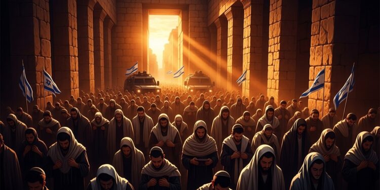 1 500 juifs prient au tombeau de Joseph à Naplouse en plein jour une première depuis 25 ans Un tournant majeur salué par les colons comme étape vers la souveraineté israélienne sur ce site disputé   Viral Mag