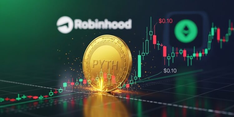 PYTH consolide à 005 $ suite à son listing Robinhood Double bottom en formation et whales accumulent  le token oracle est il prêt pour une forte hausse vers 010 $  Analyse complète   Viral Mag