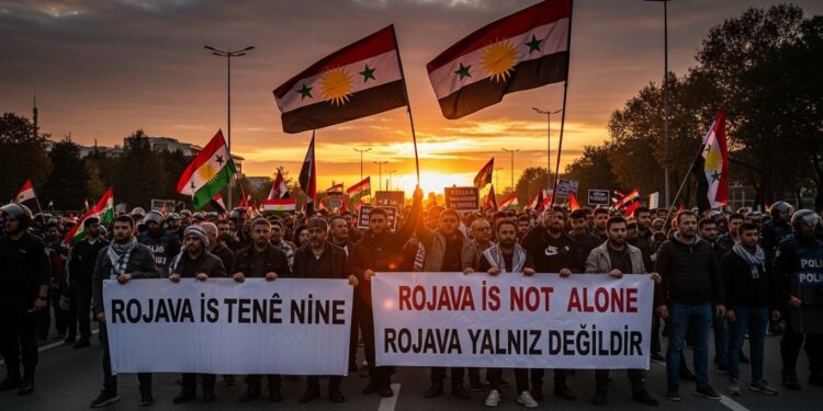 Des manifestations massives dans le sud est de la Turquie expriment la solidarité avec les combattants kurdes du Rojava face aux offensives syriennes Décryptage des enjeux   Viral Mag