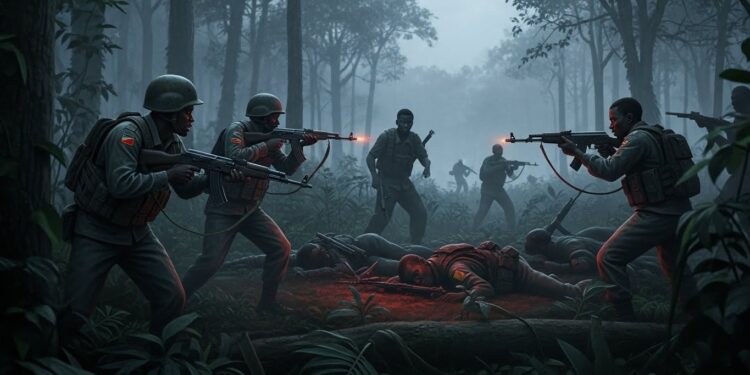 Quatorze militaires congolais perdent la vie dans une embuscade tendue par les rebelles ADF près de Banju Banju en Ituri Décryptage de cette attaque sanglante et du conflit persistant dans lest de la RDC   Viral Mag