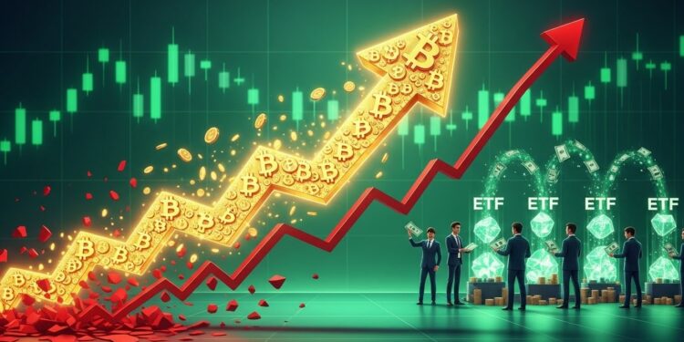 Rebond Spectaculaire Des ETF Bitcoin : 355 Millions D’Inflows - Viral Mag Les ETF spot Bitcoin américains mettent fin à une série de 7 jours de sorties avec 355 millions de dollars dentrées nettes signalant un retour de la demande institutionnelle en ce début 2026 Viral Mag