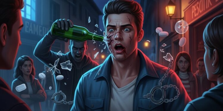 Découvrez laffaire choc à Nevers où un réfugié soudanais a défiguré un jeune homme au tesson de bouteille Déclaré irresponsable pour troubles psychiatriques sévères des mesures strictes sont prises   Viral Mag