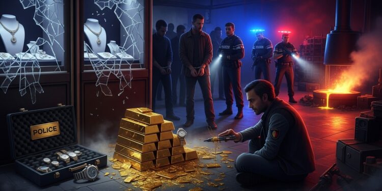 Un vaste réseau serbo croate spécialisé dans le vol et le recel de bijoux de luxe a été démantelé 14 arrestations entre France et Belgique millions deuros saisis  détails dune opération internationale denvergure   Viral Mag