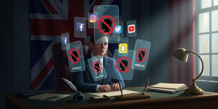 Les Lords britanniques votent linterdiction des réseaux sociaux aux moins de 16 ans plaçant Keir Starmer sous forte pression Une mesure déjà en vigueur en Australie divise le Royaume Uni   Viral Mag