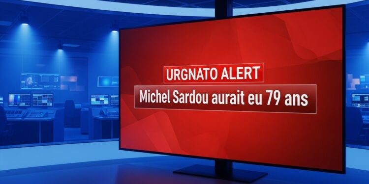 RMC Story : Michel Sardou Annoncé Mort par Erreur en Direct - Viral Mag Erreur monumentale sur RMC Story un bandeau annonce faussement la mort de Michel Sardou le jour de ses 79 ans Retour sur ce cafouillage qui a choqué et amusé les réseaux sociaux Viral Mag