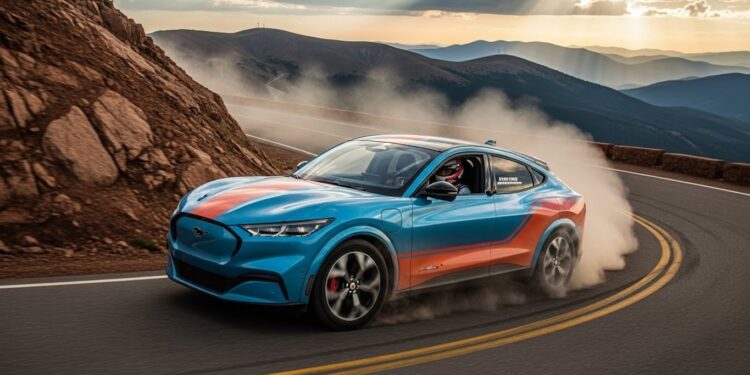 Romain Dumas repart à lassaut de Pikes Peak en 2026 au volant dune Ford Super Mustang Mach E Après cinq succès le Français rêve dentrer dans la légende Découvrez son ambition   Viral Mag