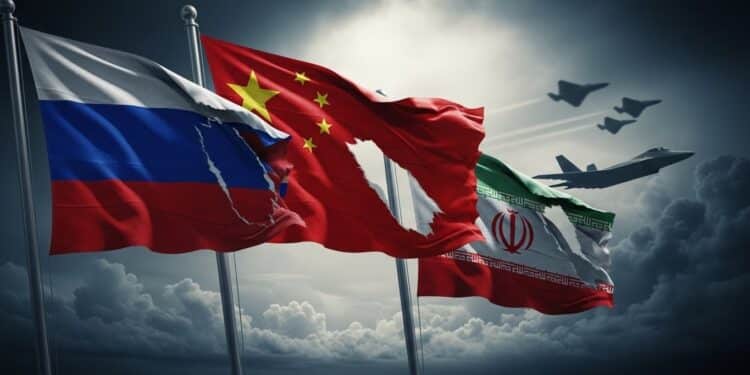 Russie et Chine : Soutiens Limités à l’Iran Face aux Menaces Américaines - Viral Mag La Russie et la Chine alliés stratégiques de lIran offrent un soutien mesuré En cas de frappes américaines Pékin et Moscou privilégieraient leurs intérêts avec Washington Analyse des limites réelles de cette solidarité Viral Mag