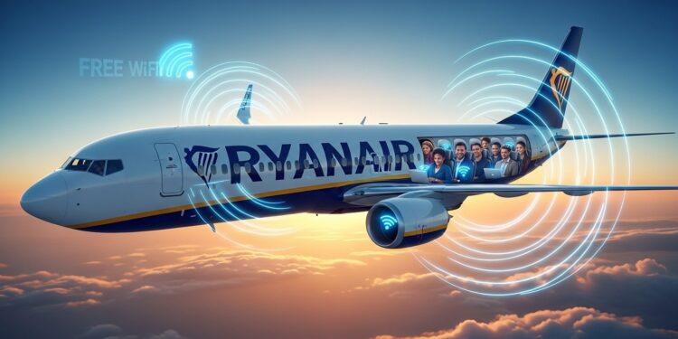 Michael OLeary annonce que Ryanair offrira bientôt le Wi Fi gratuit à bord Découvrez pourquoi la low cost refuse Starlink et mise sur lévolution technologique pour connecter ses passagers sans frais supplémentaires   Viral Mag