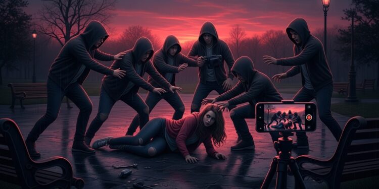 À Saint Étienne une adolescente de 15 ans a été violemment agressée par six mineurs après un rendez vous piégé Vidéo diffusée en ligne quatre interpellations  détails glaçants et conséquences   Viral Mag