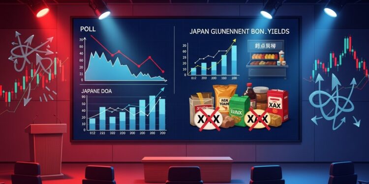La Première ministre japonaise Sanae Takaichi voit sa cote de popularité fondre à lapproche des législatives anticipées du 8 février Promesses fiscales audacieuses et doutes sur leur financement inquiètent les électeurs et les marchés   Viral Mag