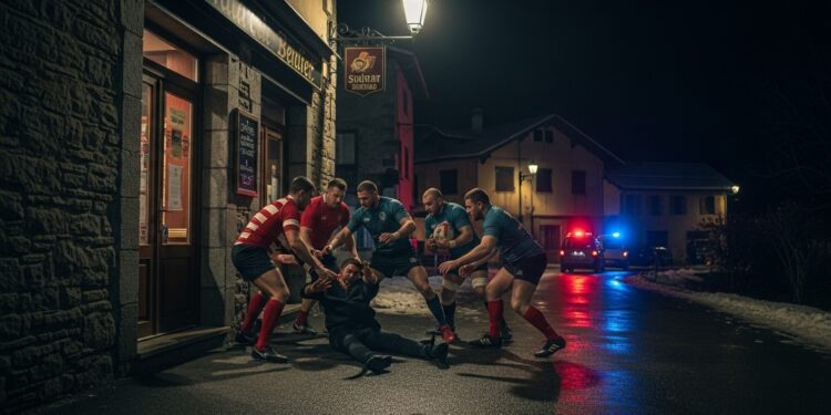 Dans la nuit du réveillon à Sare cinq rugbymen du club local auraient tabassé un homme accusé de deal Une enquête ouverte après cette agression brutale au cœur du village basque Détails et conséquences   Viral Mag