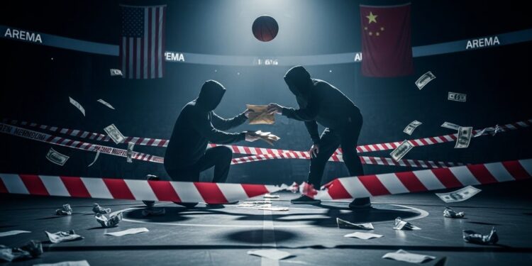 Plus de 20 personnes inculpées pour avoir truqué des matchs de basket universitaire et professionnel en Chine Une affaire massive impliquant corruption de joueurs et millions de dollars en jeux illégaux   Viral Mag