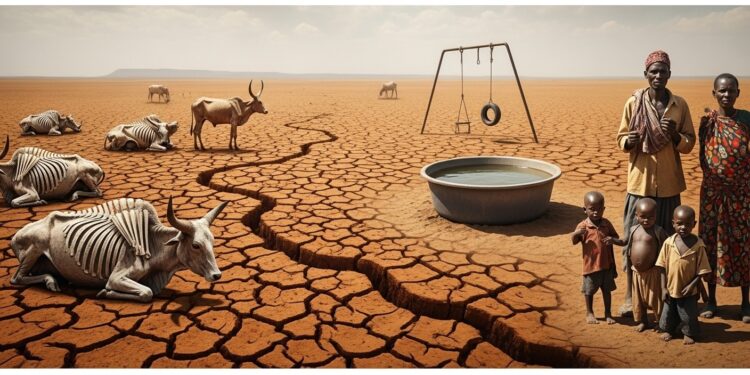 Dans le nord est du Kenya la sécheresse décime le bétail et provoque une malnutrition alarmante chez les enfants Découvrez les drames humains à Mandera et lurgence humanitaire   Viral Mag