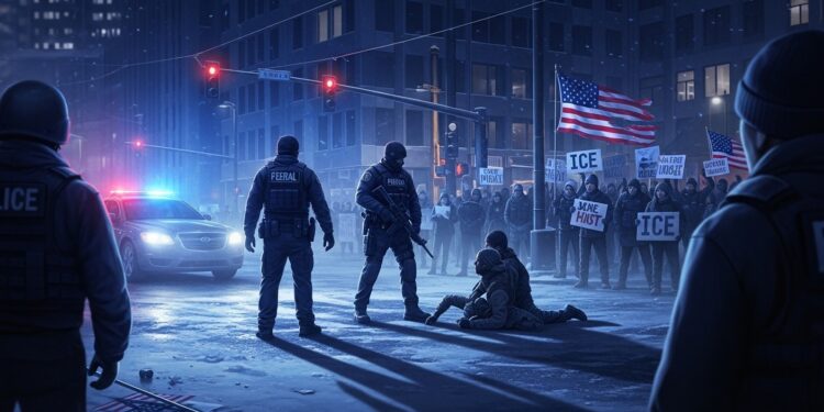 Second Américain Tué par Agents Fédéraux à Minneapolis - Viral Mag Un second citoyen américain de 37 ans a été abattu par des agents fédéraux à Minneapolis ravivant les tensions autour des opérations de lICE Le gouverneur Tim Walz dénonce le chaos et appelle au calme Viral Mag