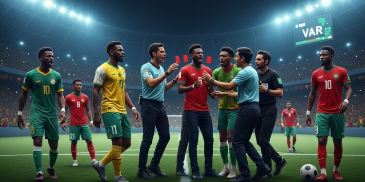 La finale Sénégal Maroc de la CAN 2025 enflamme les débats  arbitrage contesté protestation sénégalaise et disqualification réclamée Vincent Moscato semporte violemment Décryptage complet   Viral Mag