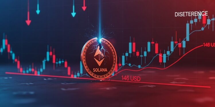 Solana montre une divergence baissière claire à 146 $ Momentum en perte de vitesse et risque de correction vers 117 $ Analyse technique détaillée et perspectives 2026   Viral Mag