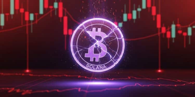 Le prix de Solana vacille après un rebond timide Volume haussier en chute libre et structure baissière intacte  vers un plongeon vers 117 $  Analyse technique détaillée   Viral Mag