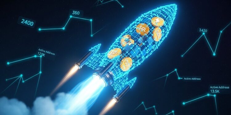 Solana flambe avec une hausse de 25 récente et un pic dadresses actives à 6 mois Analyse complète des métriques réseau ETF et perspectives techniques vers 185 $   Viral Mag