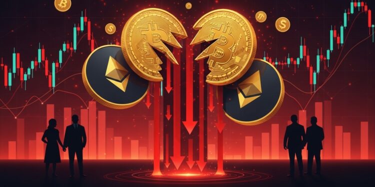 Sorties Massives des ETF Bitcoin et Ethereum : 1,33 Milliard Perdu - Viral Mag Les ETF Bitcoin enregistrent 133 milliard de dollars de sorties nettes en une semaine suivis par 611 millions pour Ethereum Analyse des causes et impacts sur le marché crypto en janvier 2026 Viral Mag