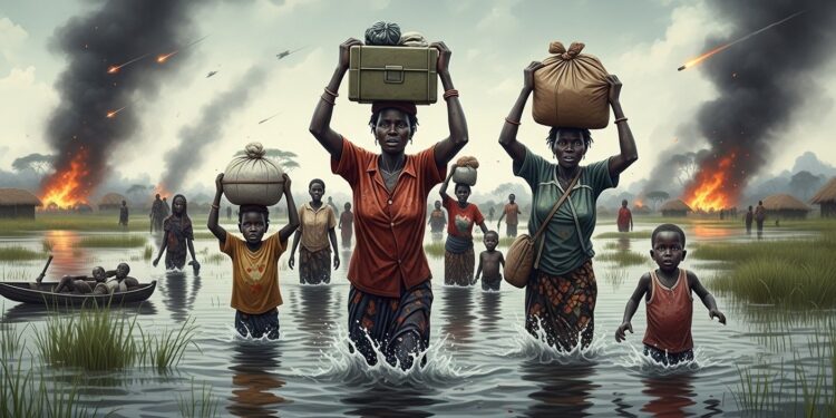 Au Soudan du Sud le conflit sintensifie à Jonglei avec plus de 180 000 déplacés Civils terrifiés frappes aériennes famine et malnutrition  plongée dans une crise humanitaire dramatique qui menace de dégénérer   Viral Mag