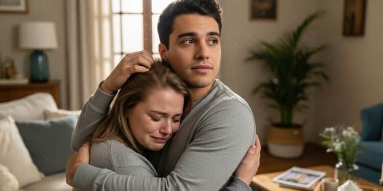 Découvrez linstant touchant où Léa de Star Academy 2025 fond en larmes dans les bras de Jordan son chéri juste avant la demi finale Émotion soutien familial et parcours vers la finale   Viral Mag