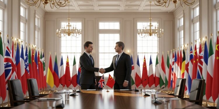 Keir Starmer rencontre Xi Jinping pour relancer les relations sino britanniques après des années de tensions Dialogue commerce et coopération internationale au cœur des discussions   Viral Mag