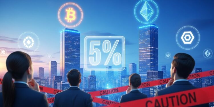 La Corée du Sud impose une limite de 5  sur les avoirs crypto des entreprises Top 20 coins seulement ETF et stablecoins en vue  un tournant majeur pour le marché institutionnel    Viral Mag