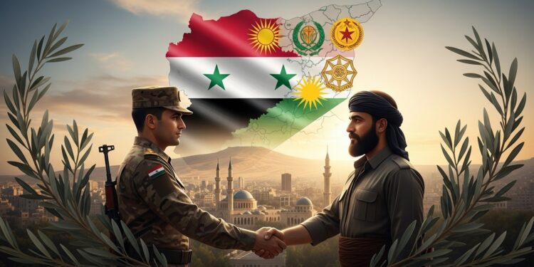 Damas et les Kurdes signent un accord global pour intégrer les forces et administrations kurdes à lÉtat syrien Washington salue une étape historique vers lunité nationale après des mois de combats   Viral Mag