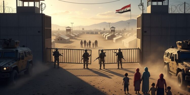 Larmée syrienne entre dans le camp dal Hol abritant familles de jihadistes EI Retrait kurde et transfert sécuritaire après accord Enjeux humanitaires et antiterroristes majeurs en Syrie nord est   Viral Mag