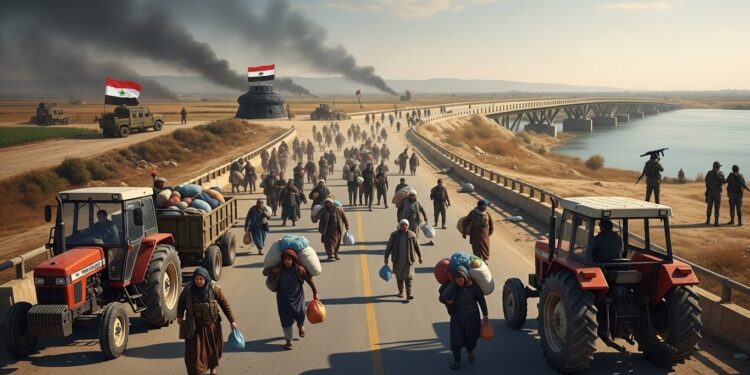 En Syrie larmée accorde un nouveau délai aux civils pour quitter une zone contrôlée par les forces kurdes près de lEuphrate après la reprise totale dAlep Tensions et enjeux humanitaires au cœur du conflit   Viral Mag