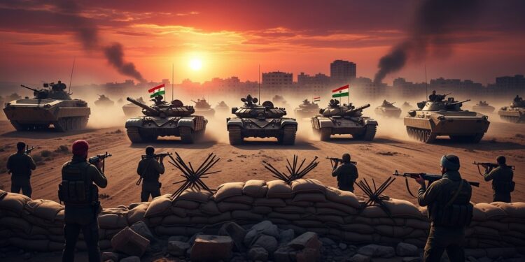 En Syrie léchec des négociations entre Damas et les Kurdes fait craindre une escalade Larmée masse des troupes face aux FDS tandis que les Kurdes appellent à la résistance Situation explosive dans le nord est   Viral Mag