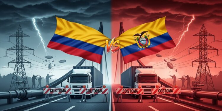 Escalade commerciale entre Colombie et Equateur  taxes 30 coupure électricité narcotrafic Petro propose dialogue à Noboa pour désamorcer la crise frontalière   Viral Mag