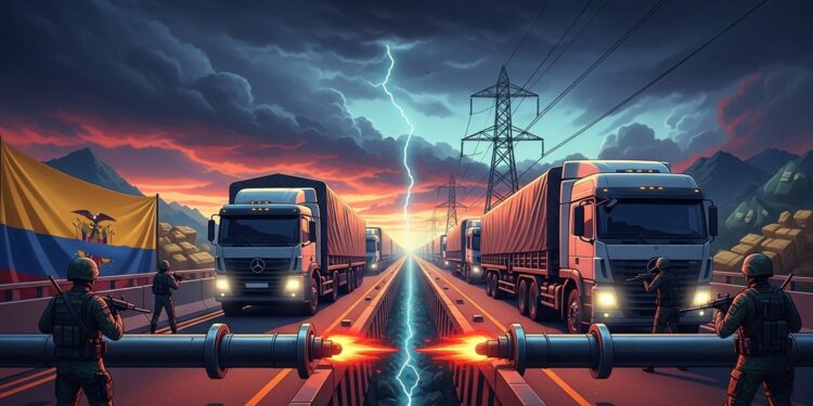 LÉquateur impose 30 de droits de douane à la Colombie pour manque de coopération contre le narcotrafic à leur frontière déclenchant une guerre commerciale avec représailles énergétiques   Viral Mag