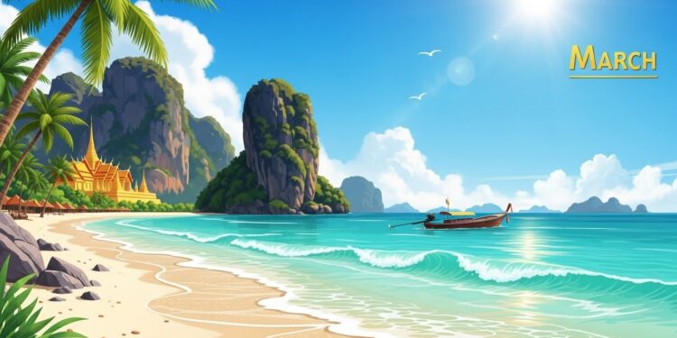 Découvrez pourquoi mars est parfait pour visiter la Thaïlande  chaleur ensoleillée affluence modérée plages paradisiaques festivals bouddhistes et budget attractif Guide complet 2026    Viral Mag