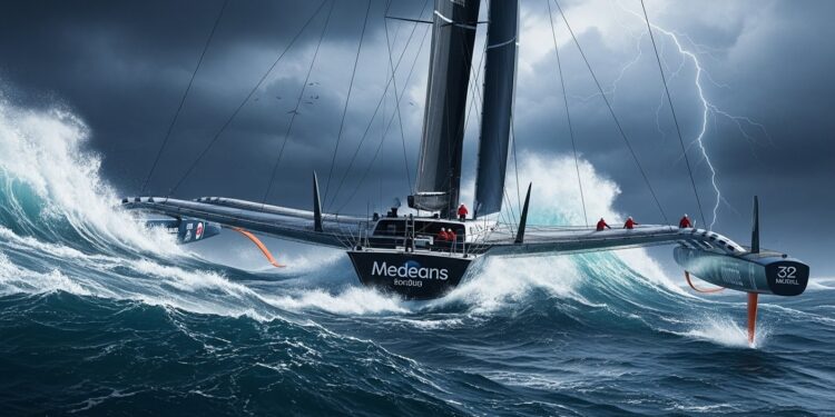 Thomas Coville et son équipage sur Sodebo Ultim 3 pulvérisent le record du Trophée Jules Verne avec un tour du monde en 40 jours et 10 heures Un exploit affolant en voile extrême    Viral Mag