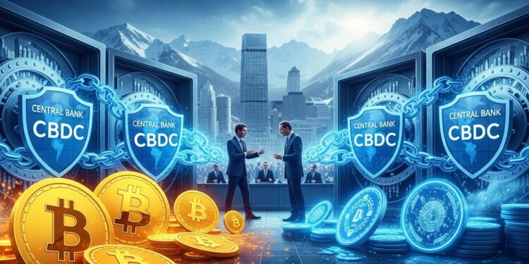 Au Forum économique mondial de Davos 2026 tokenisation explose  Bitcoin standard défie CBDC et stablecoins Débat tendu entre banquiers centraux et leaders crypto sur avenir monétaire   Viral Mag