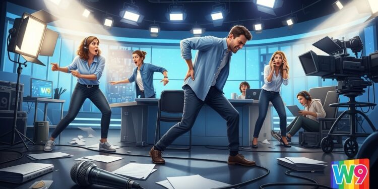 Tout Beau Tout Neuf : Chaos en Coulisses et Absence Surprise - Viral Mag Découvrez les coulisses mouvementées de Tout beau tout neuf sur W9 absence imprévue de Cyril Hanouna imprévu cocasse et animation de dernière minute par Géraldine Maillet Viral Mag