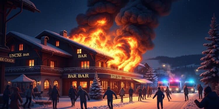Une explosion suivie dun violent incendie a ravagé un bar bondé à Crans Montana lors des fêtes du Nouvel An causant de nombreux morts et blessés Découvrez les détails de ce drame choquant en Suisse   Viral Mag