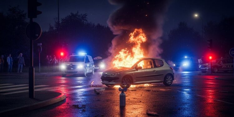 À Nanterre un jeune conducteur sous protoxyde dazote provoque un drame  un mort plusieurs blessés graves et un délit de fuite Les dangers du gaz hilarant chez les jeunes sont une fois de plus mis en lumière   Viral Mag